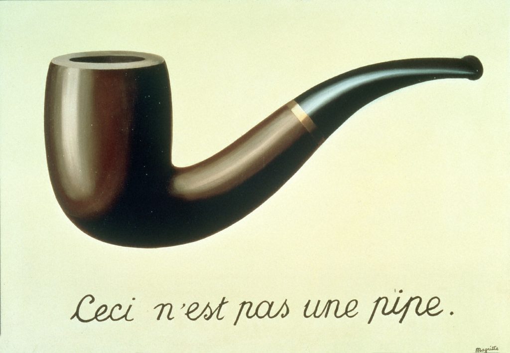 Ceci n'est pas une pipe, René Magritte