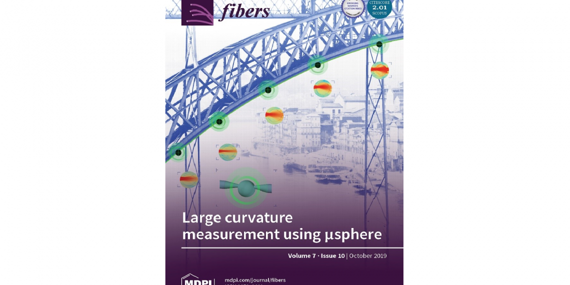 Trabalho desenvolvido por investigadores do INESC TEC é capa de revista da “fibers”