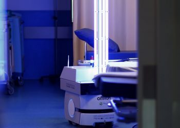INESC TEC tested a disinfection robot at a hospital in Valongo