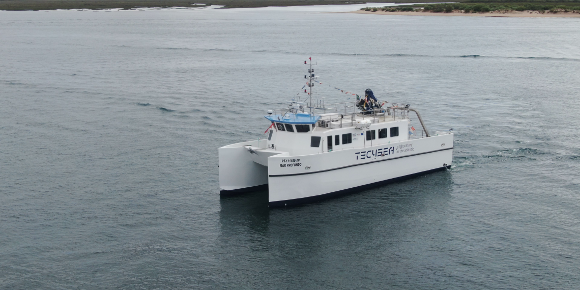 Lançado ao mar navio de investigação para teste de tecnologias marítimas