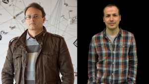 Rui Martins and Filipe Santos, INESC TEC researchers who contributed to the awarded work