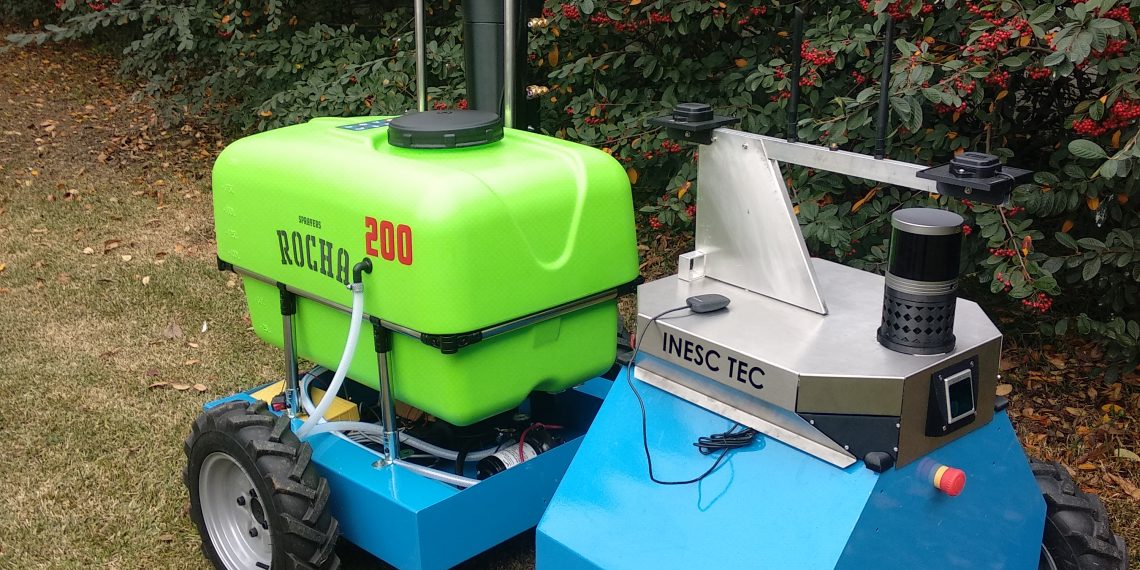 INESC TEC desenvolve robô autónomo para combater pragas, doenças e insetos em vinhas de montanha