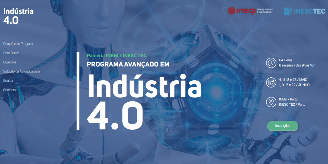 INESC TEC e INEGI renovam Programa Avançado em Indústria 4.0