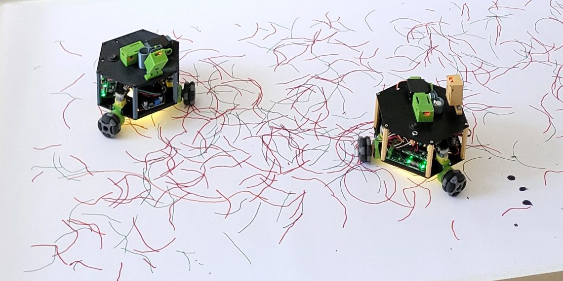 Quando a Inteligência Artificial, a Robótica e a Arte se juntam: INESC TEC colabora com Leonel Moura na criação de Robô Artista