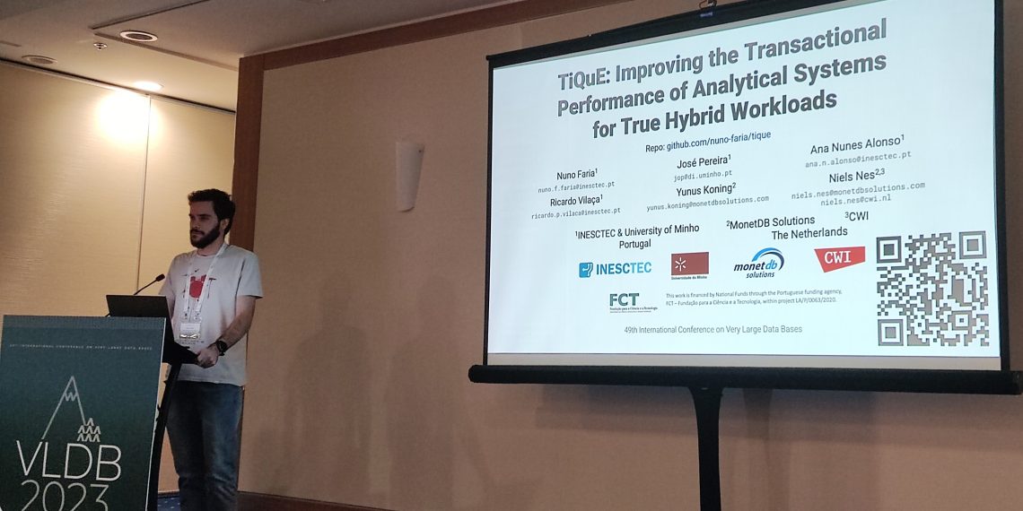 Investigador INESC TEC apresenta solução que visa simplificar e otimizar operações analíticas sobre dados