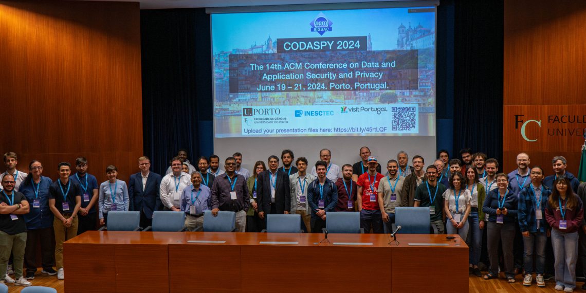 A discussion about security and privacy at an international event organised in Portugal for the first time