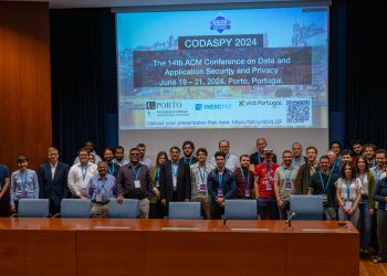 A discussion about security and privacy at an international event organised in Portugal for the first time