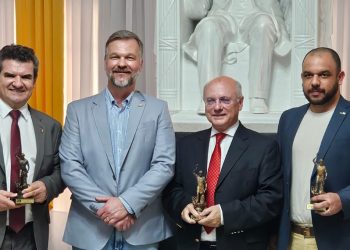 The Federal Technological University of Paraná in Brazil honoured Vladimiro Miranda with the “Forjadores da Inovação 2024” award