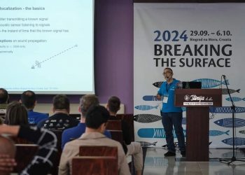 Investigadores do INESC TEC organizam desafio de localização subaquática na conferência Breaking the Surface 2024