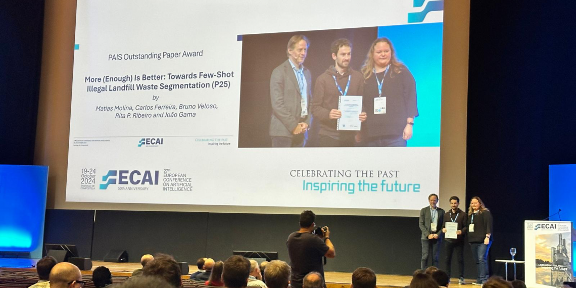 Investigador INESC TEC vence PAIS Outstanding Paper Award na Conferência Europeia de Inteligência Artificial