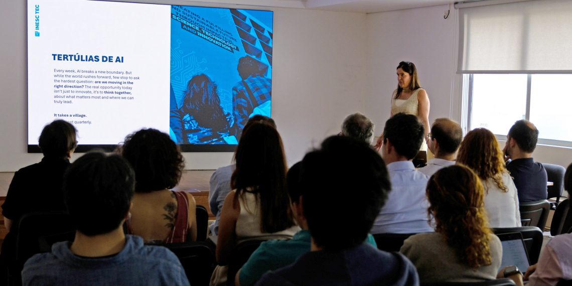 “Educar uma criança é responsabilidade de todos” – e se aplicarmos o mesmo para a IA? Uma tertúlia no INESC TEC quis dar respostas