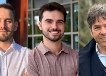 Daniel Barros, Daniel Silva e Sthefan Berwanger