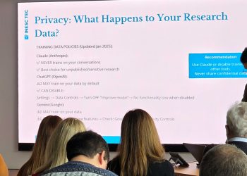 Pode a Inteligência Artificial ser um “assistente de investigação” de confiança? O INESC TEC tem respostas para os investigadores  