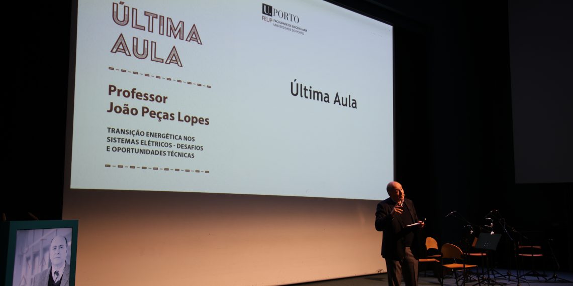 A última aula do “papa das eólicas” – o adeus à docência na FEUP de João Peças Lopes