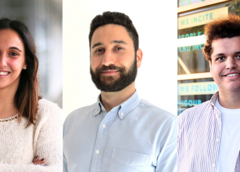 Paula Rodrigues, Serkan Sulun e Sérgio Silva