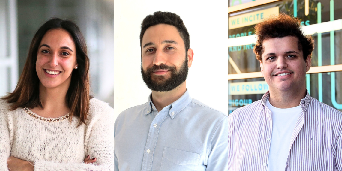 Paula Rodrigues, Serkan Sulun e Sérgio Silva