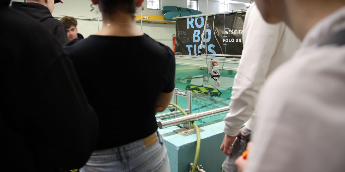 110 futuros engenheiros e engenheiras descobrem o INESC TEC
