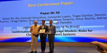 Artigo do INESC TEC que mostra viés em modelos de linguagem ganha prémio em conferência IEEE