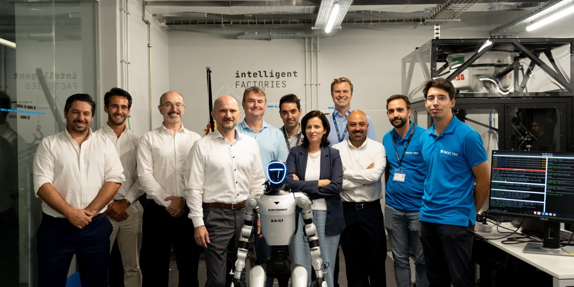 INESC TEC recebe KIRCHHOFF Automotive para explorar o papel da robótica humanoide na produção